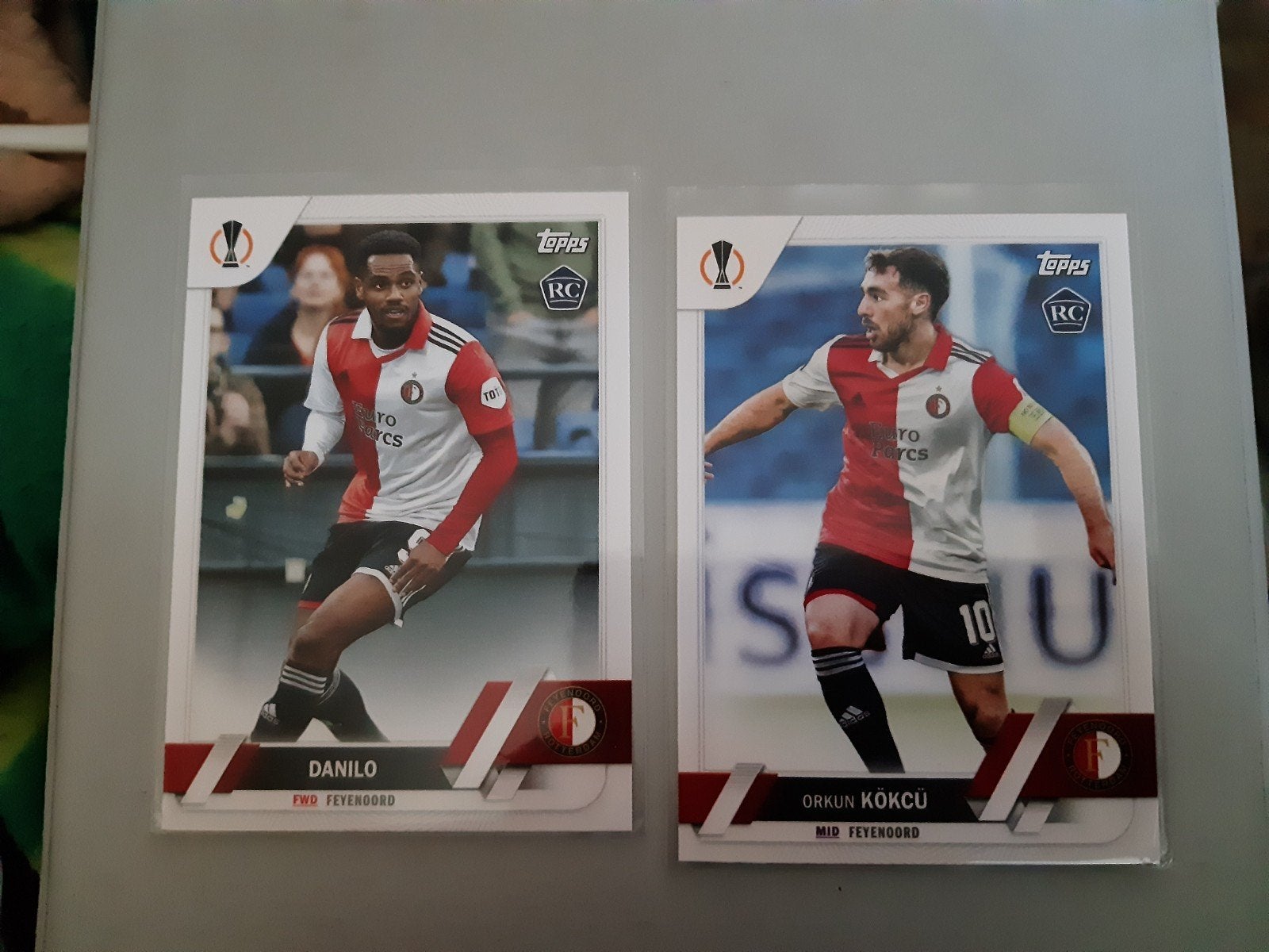 Kaartjes Feyenoord van Kokcu en Danillo, Ophalen of Verzenden, Nieuw, Feyenoord, Poster, Plaatje of Sticker