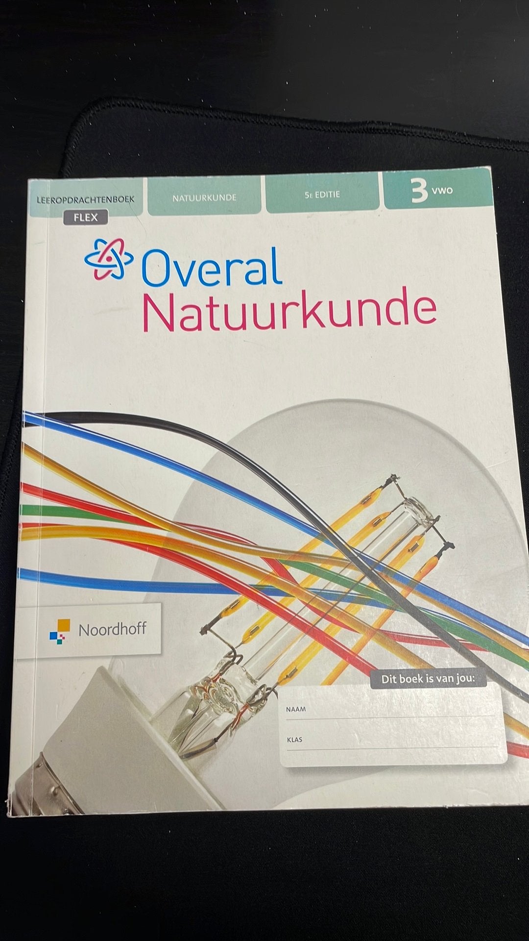 leeropdrachtenboek overal natuurkunde vwo 3, Ophalen of Verzenden, Zo goed als nieuw, VWO, Natuurkunde