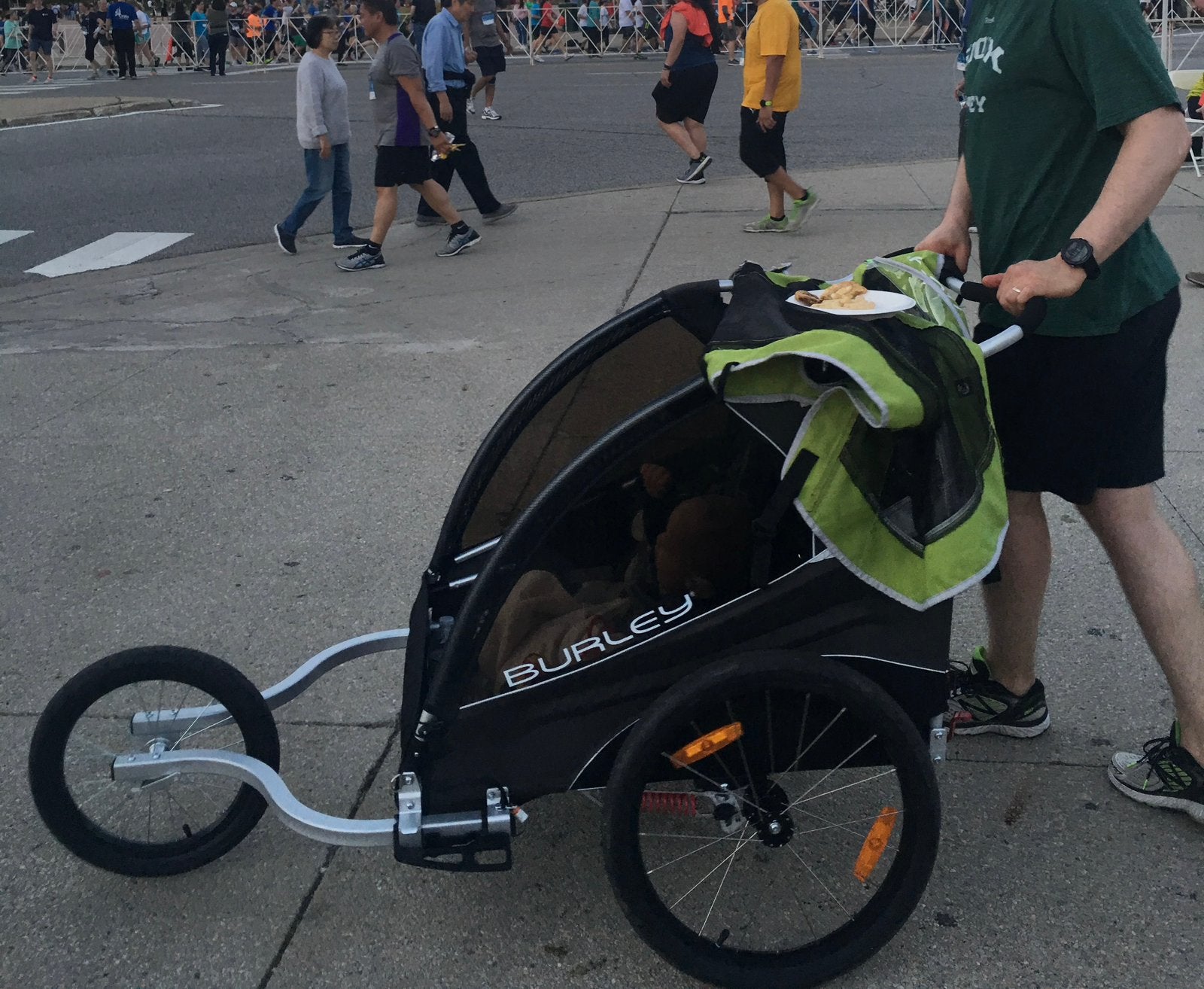 Burley fietskar voor kinderen – gebruikt, Ophalen, Gebruikt, Kinderkar, 40 tot 60 kg