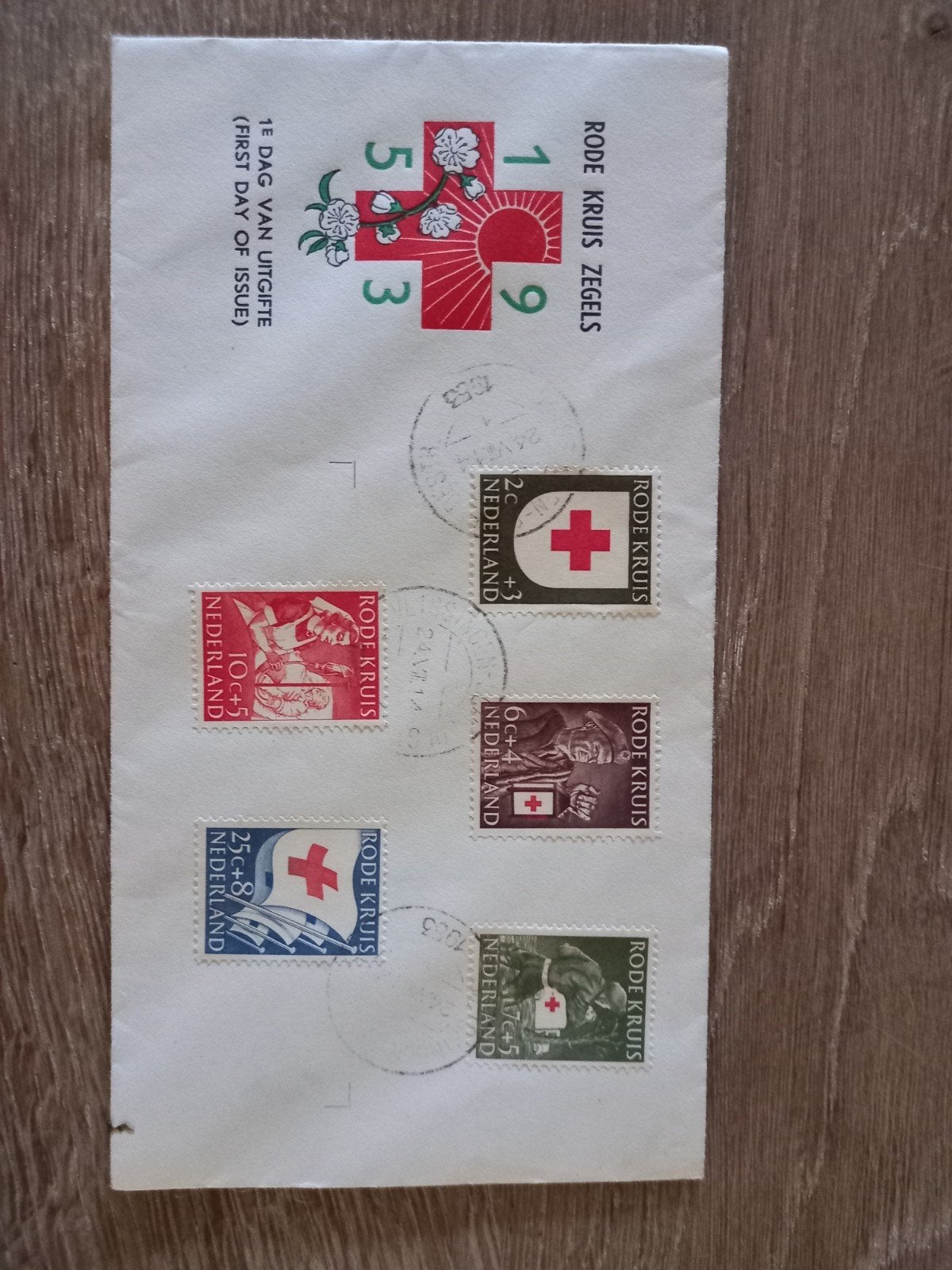 Nederlandse Eerste Dag Enveloppen (FDC) - Diverse Jaren, Postzegels en Munten, Ophalen of Verzenden, Na 1940, Gestempeld