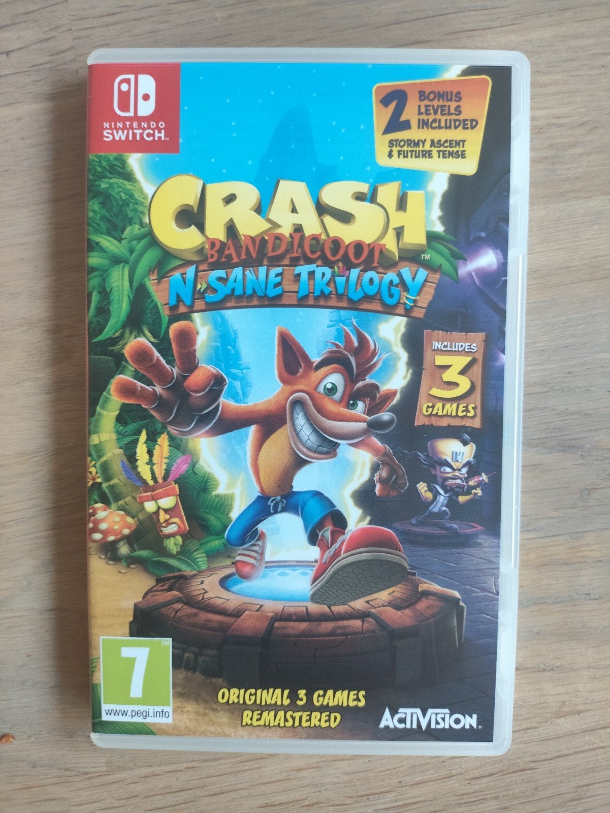 Crash Bandicoot N. Sane Trilogy - Nintendo Switch, Spelcomputers en Games, Games | Nintendo Switch, 1 speler, Ophalen of Verzenden