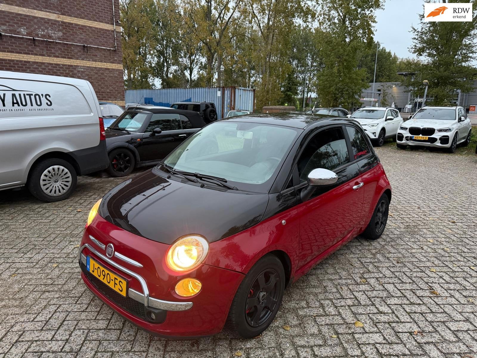 Fiat 500 1.4-16V Pop - APK 08/2027 - RIJDT & SCHAKELT GOED!, Voorwielaandrijving, 101 pk, Gebruikt, 4 cilinders