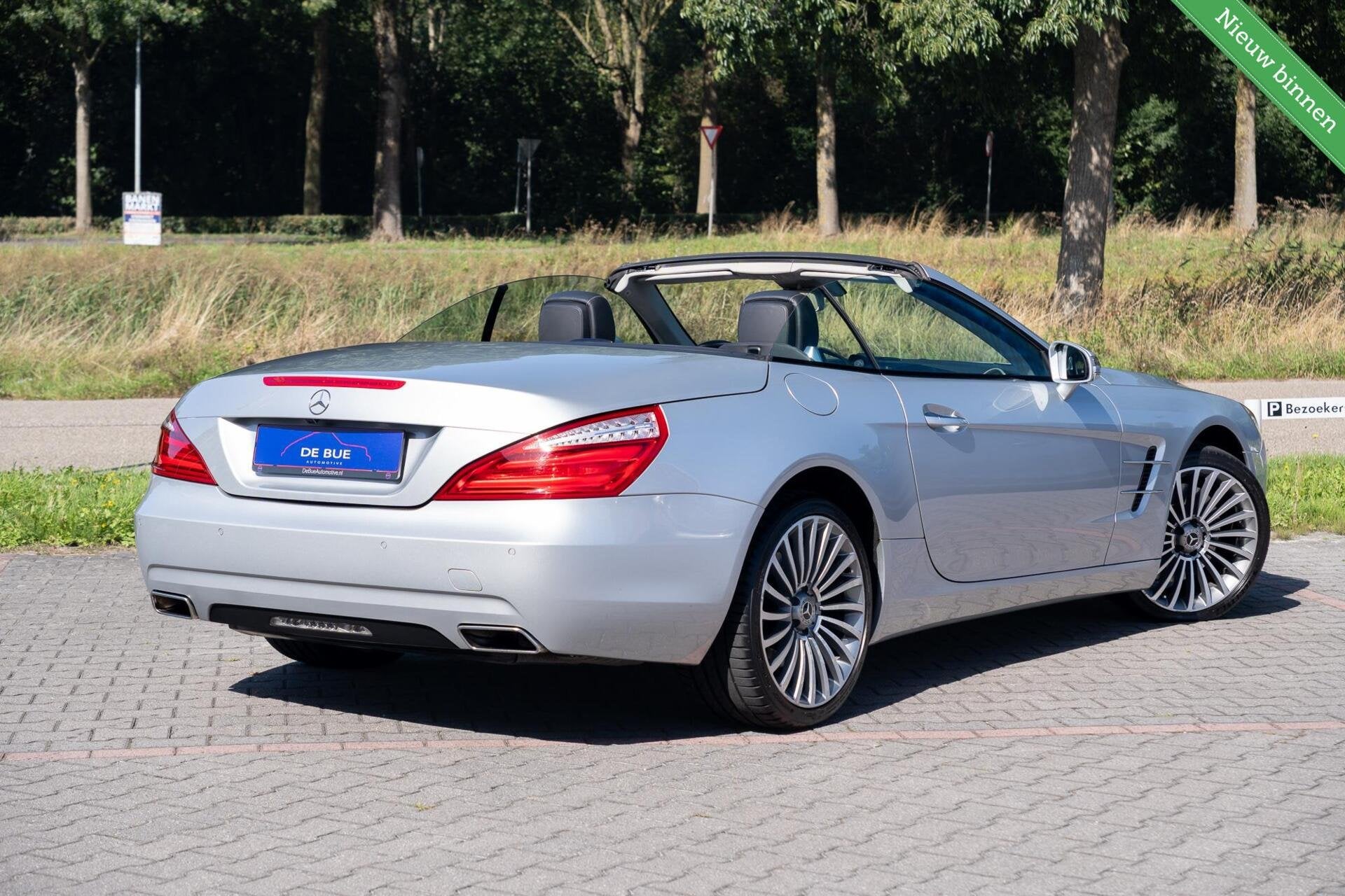 Mercedes SL-klasse 500 V8 Bi-Turbo 435 PK AMG|2e. Eig|Bi-Xen, Auto's, Euro 5, Gebruikt, Cabriolet, Bedrijf