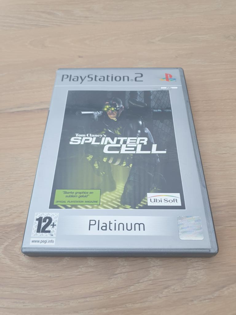 Tom Clancy's Splinter Cell Platinum - PlayStation 2, Avontuur en Actie, 1 speler, Ophalen of Verzenden, Zo goed als nieuw
