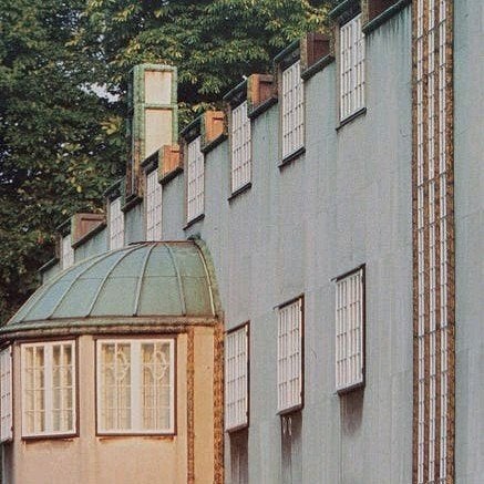 Art Nouveau Josef Hoffmann Palais Stoclet fotoprint, Ophalen of Verzenden