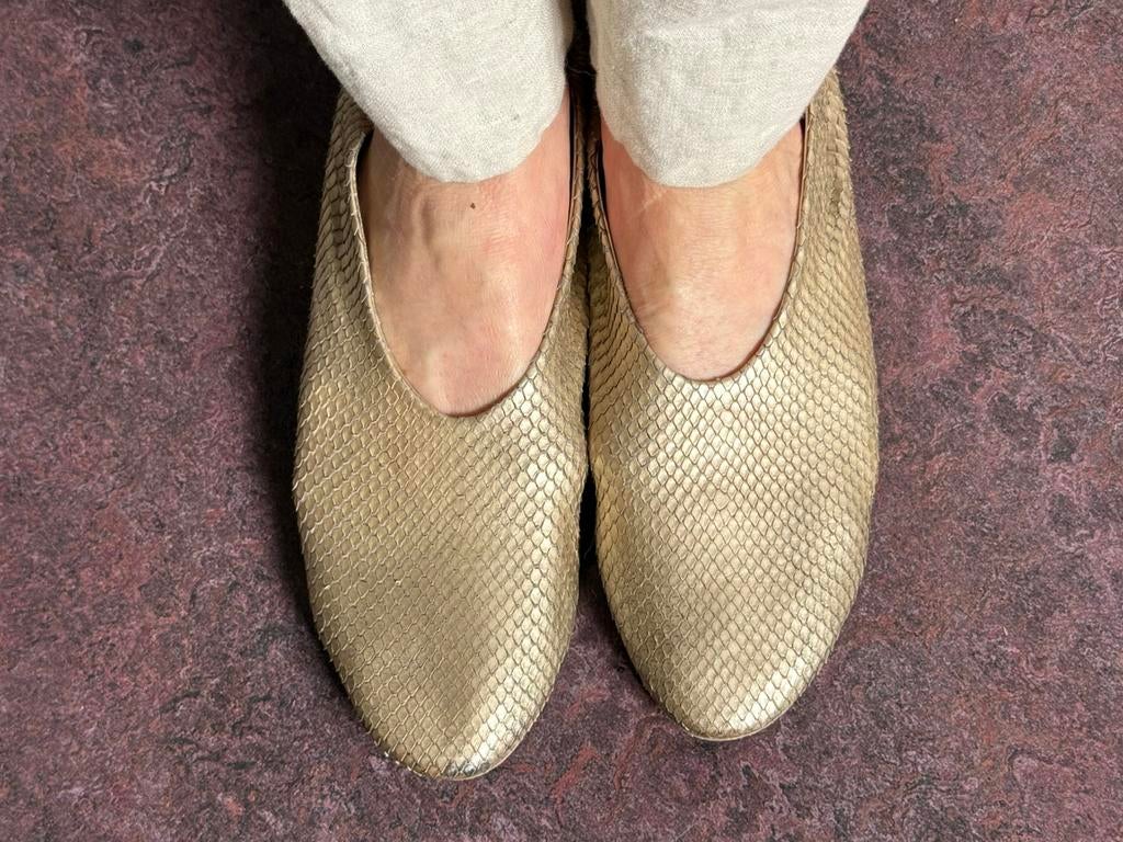 Mooie zacht leder Marsell ballerina’s flatjes vib 40, Kleding | Dames, Ophalen of Verzenden, Nieuw
