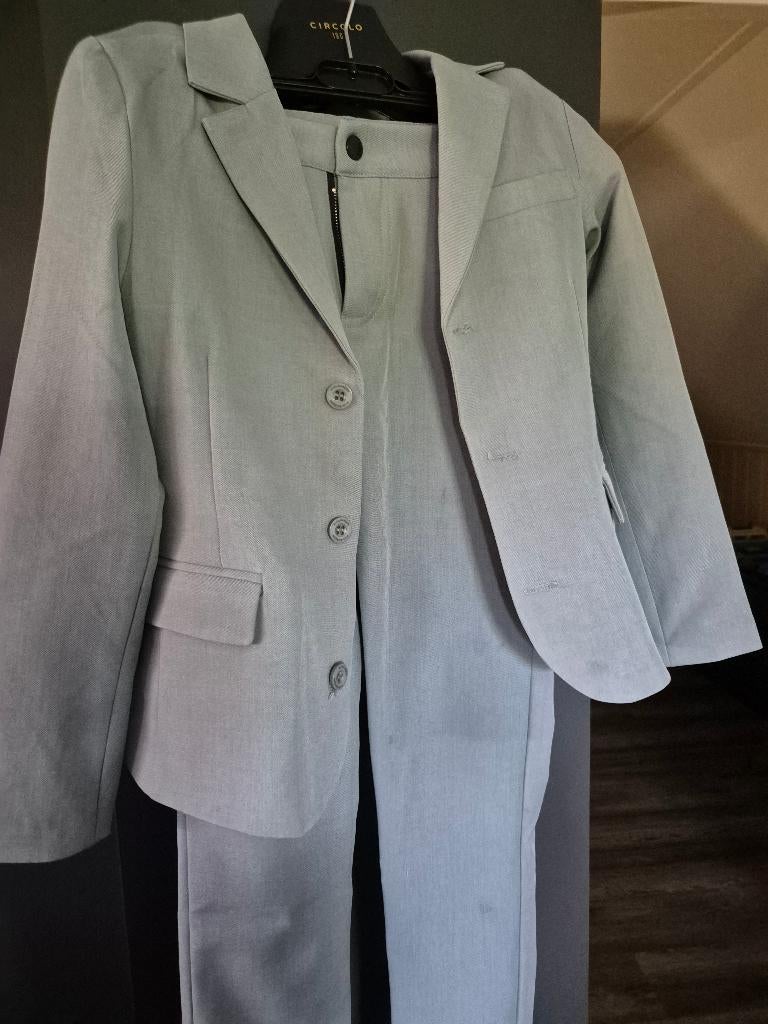 Jongens kostuum, Kleding | Heren, Kostuums en Colberts, Ophalen, Zo goed als nieuw, Zwart