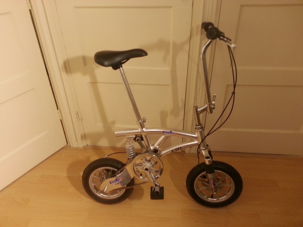 Mini Bike F 121, Fietsen en Brommers, Fietsen | Vouwfietsen, Minder dan 14 inch, Verzenden, Zo goed als nieuw, Deels opvouwbaar