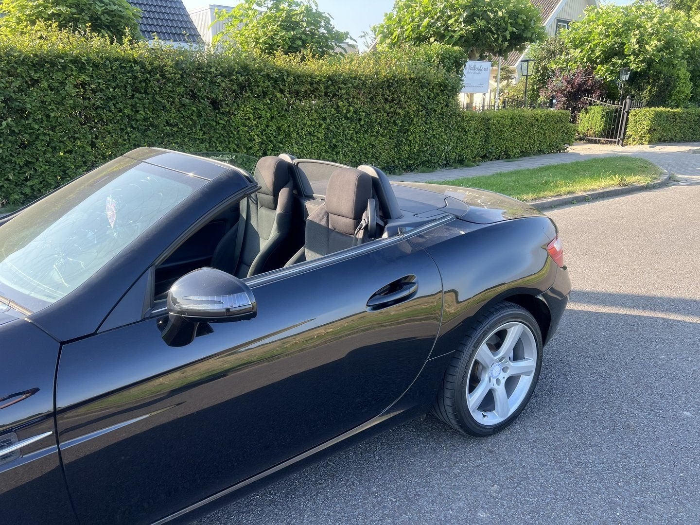 MERCEDES DEUR LINKS SLK R172 KLEUR 040 ZWART A1727200305, Auto-onderdelen, Ophalen, Gebruikt, -, Deur
