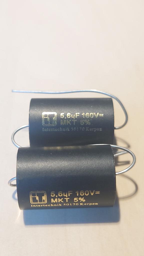 Condensators Intertechnik 5,6 / 160, Ophalen of Verzenden, Zo goed als nieuw