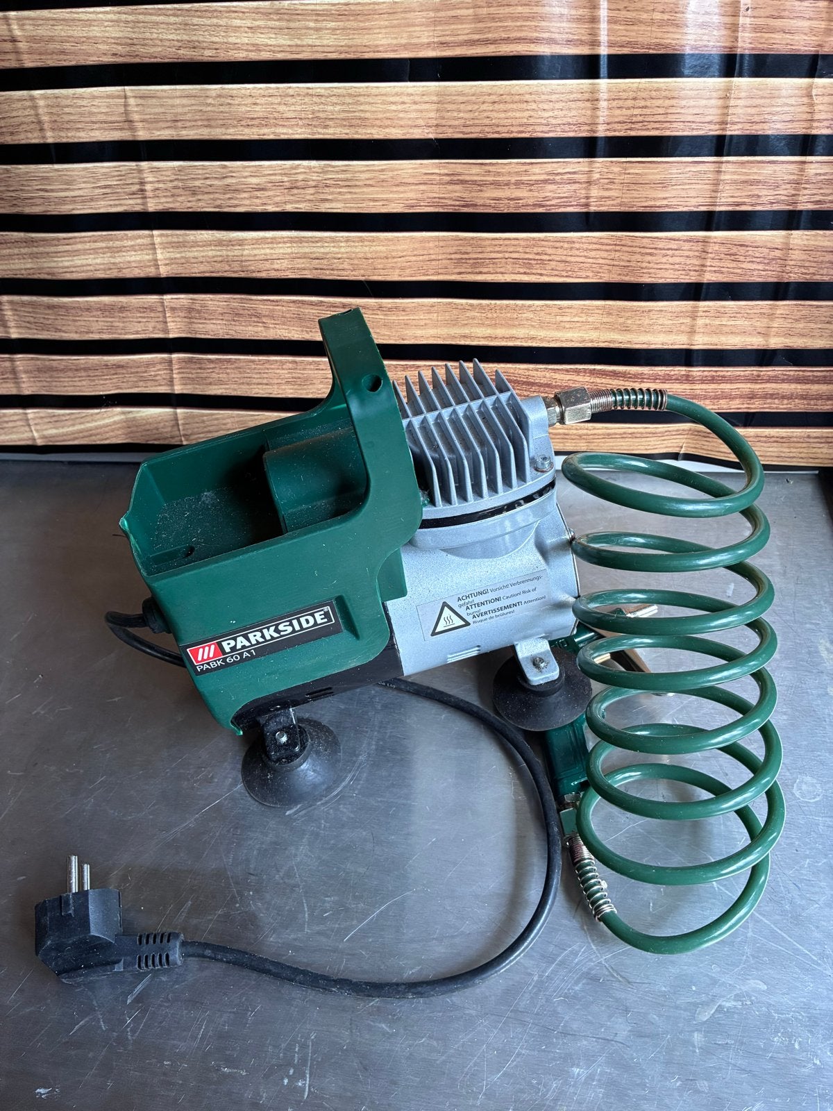 Parkside Airbrush Set PABK 60 A1 met compressor en verf, Ophalen of Verzenden, Nieuw, Airbrush en Toebehoren