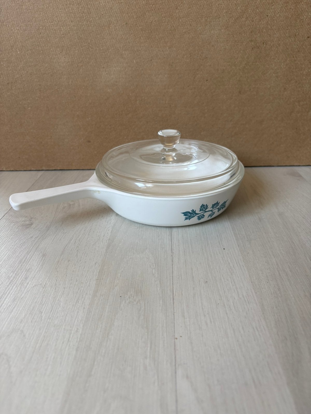 Vintage pyroflam sauspan, Ophalen, Zo goed als nieuw, Overige materialen, Pot, Bus of Blik