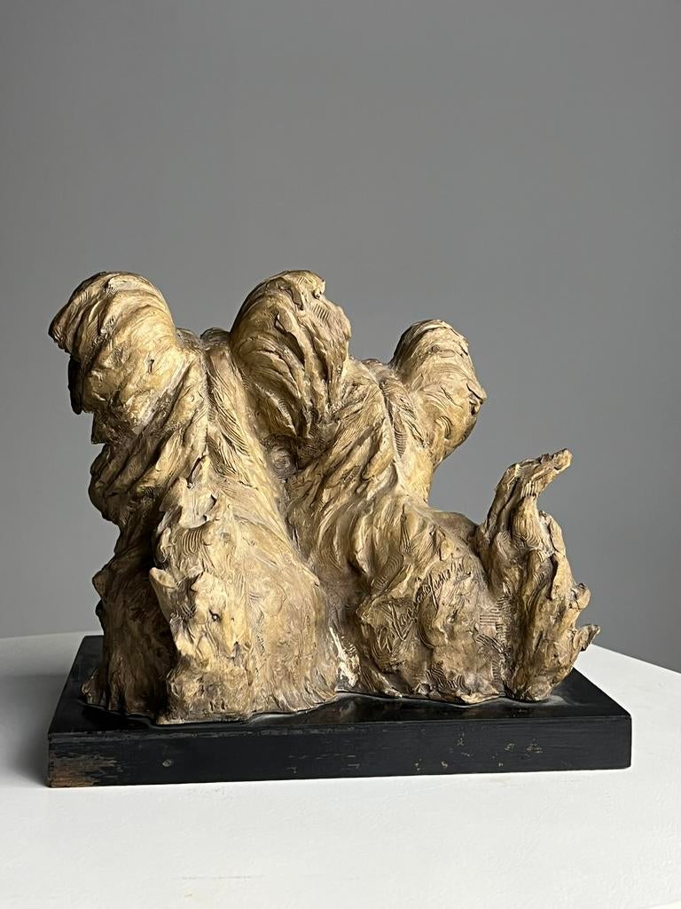 Terra Cotta Beeldje Honden, Ophalen, Zo goed als nieuw, Dier