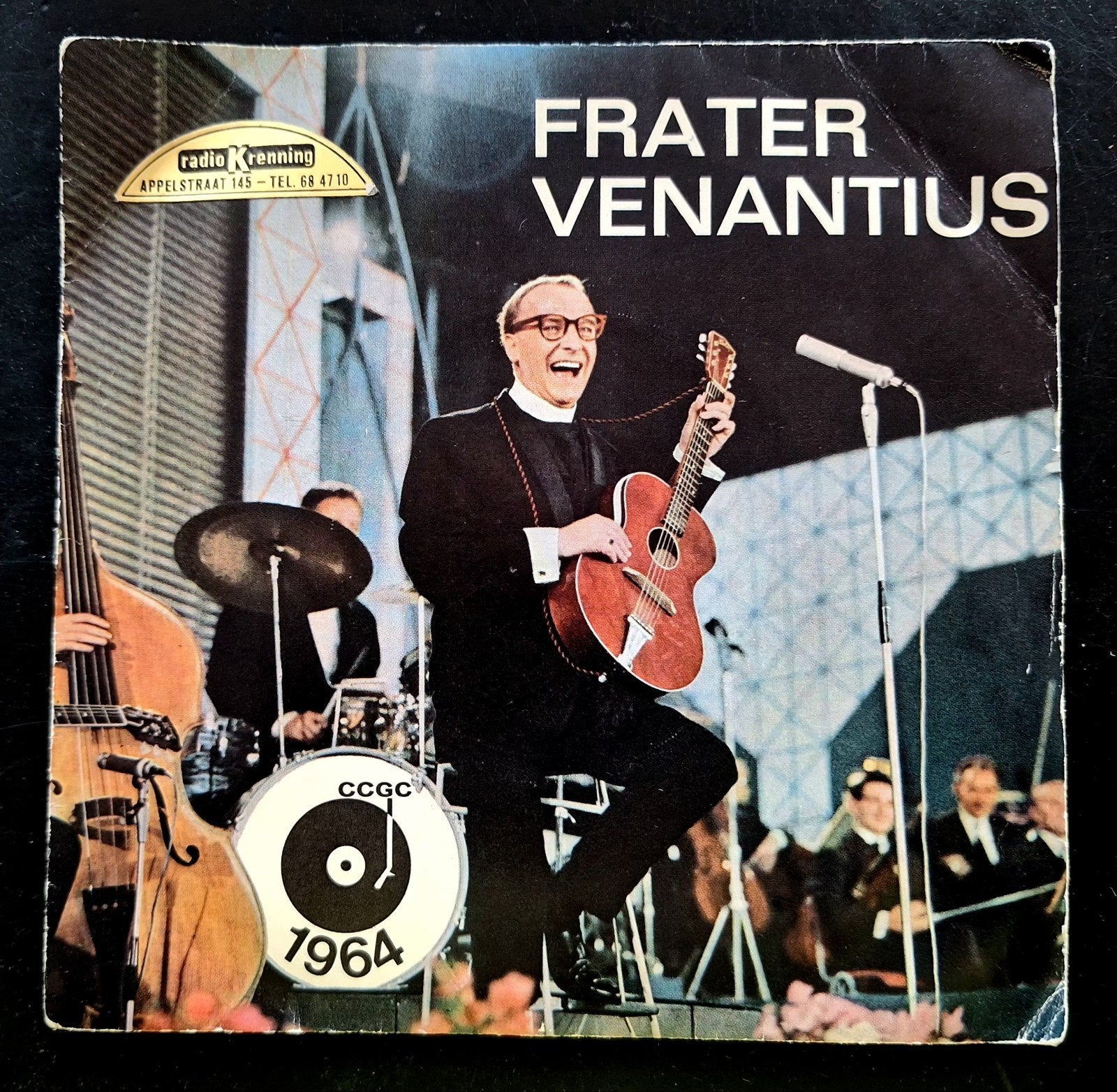 7"/SINGLE  WIM SONNEVELD - Frater Venantius 1964, Cd's en Dvd's, Vinyl Singles, Ophalen of Verzenden, Gebruikt
