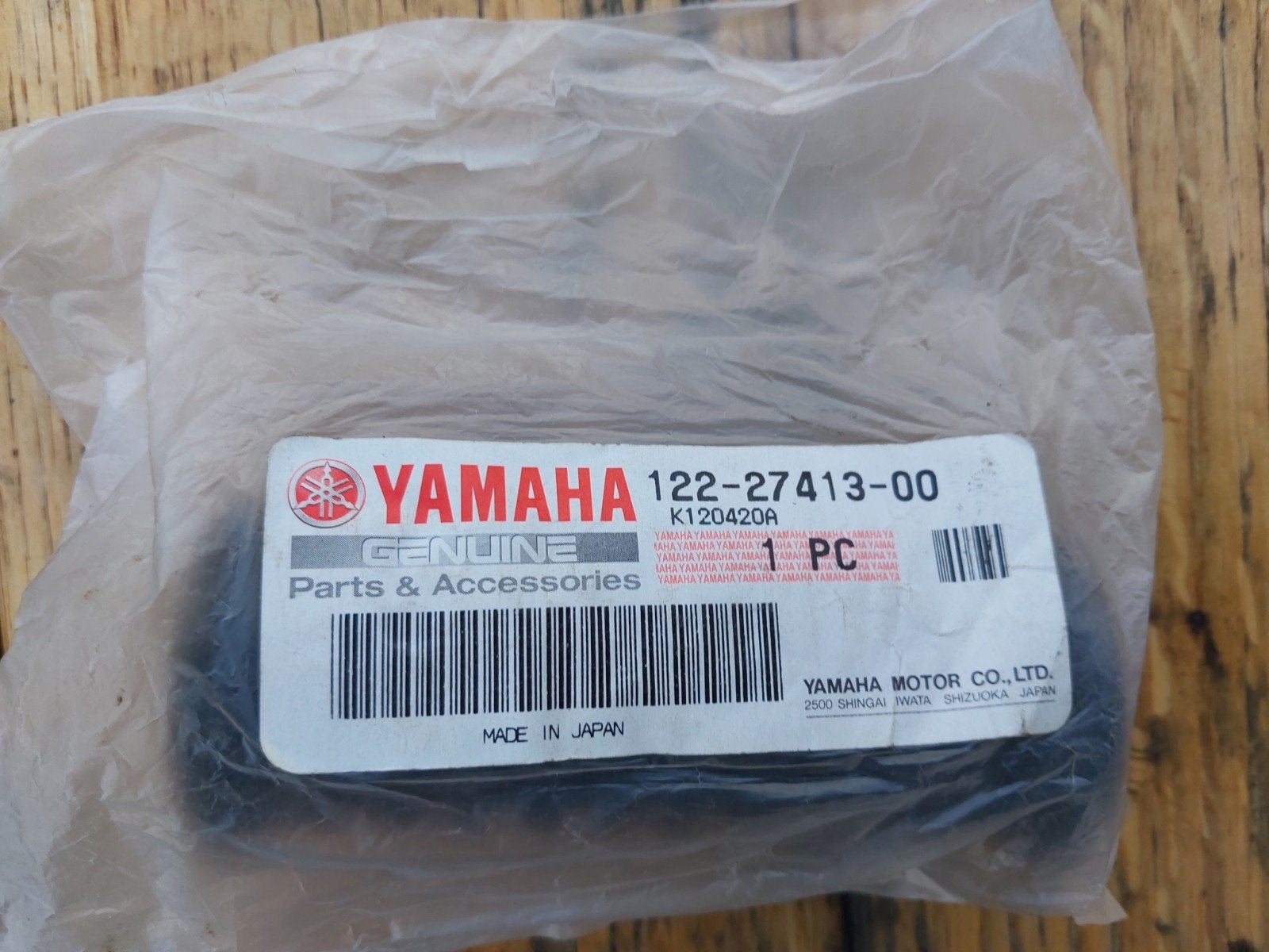 tk nos yamaha fs1 rubber steppenbalk, Ophalen of Verzenden, Nieuw, Yamaha