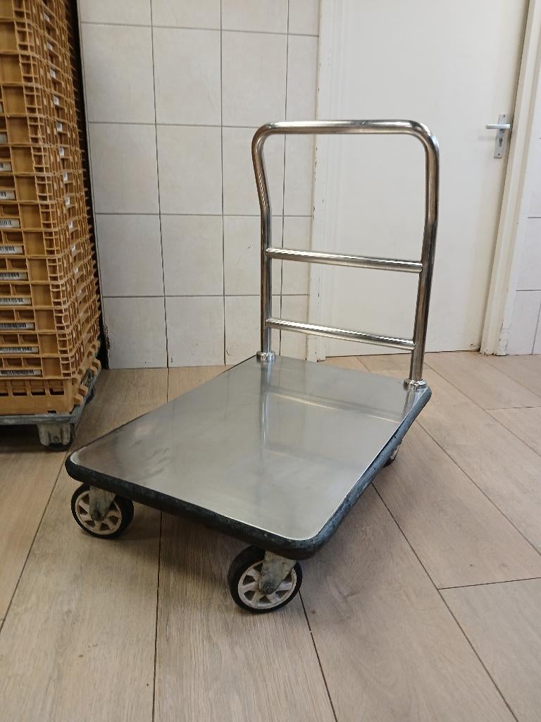 Transport wagen lorrie, Doe-het-zelf en Verbouw, Transportwagens, 100 liter of meer, Ophalen, Zo goed als nieuw, Transportkar