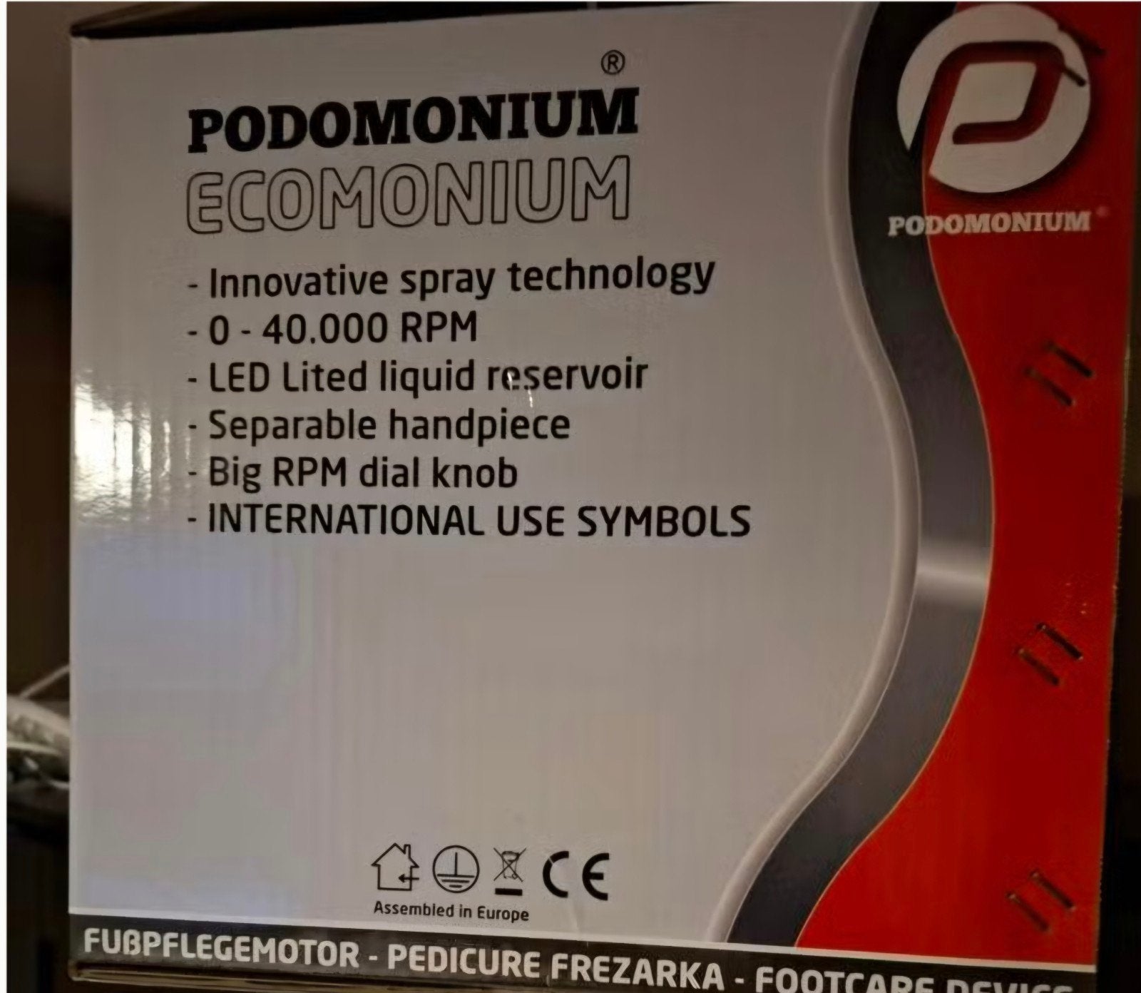 Podomonium Ecomonium Pedicuremotor - Nieuw in doos, Ophalen of Verzenden, Nieuw