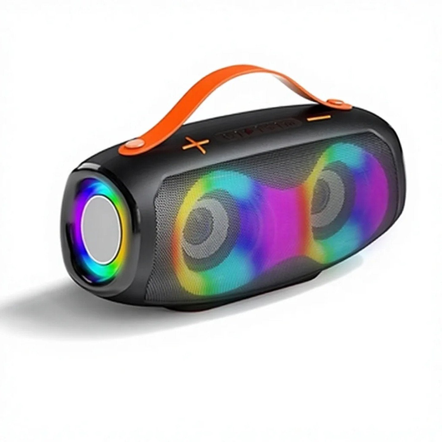 Draagbare Bluetooth Speaker met LED Verlichting en AUX, Overige merken, Verzenden, Nieuw, 8Q8specialist