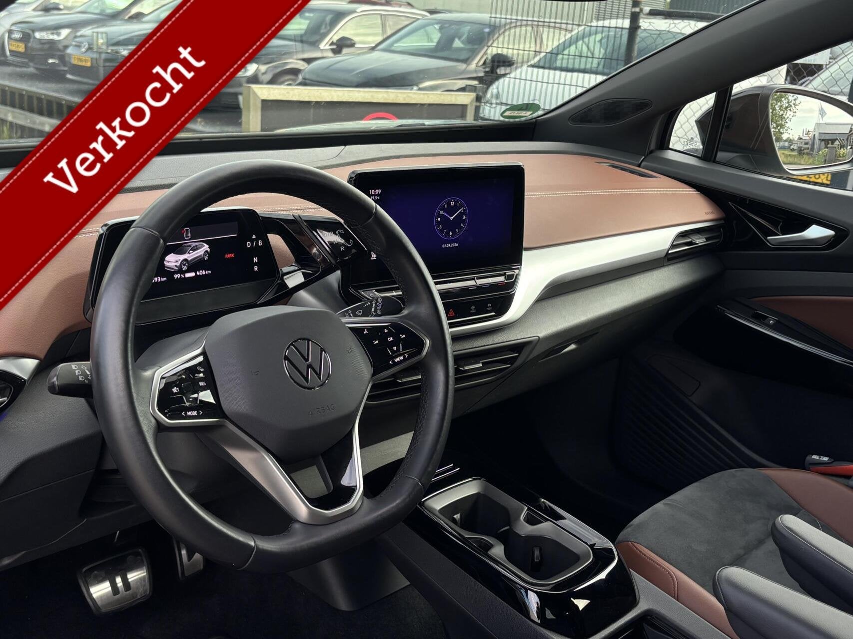 Volkswagen ID.4 Pro 77 kWh SOH 94.3 acc keyless camera stoel, Auto's, Achterwielaandrijving, Gebruikt, 528 km, 2020 kg