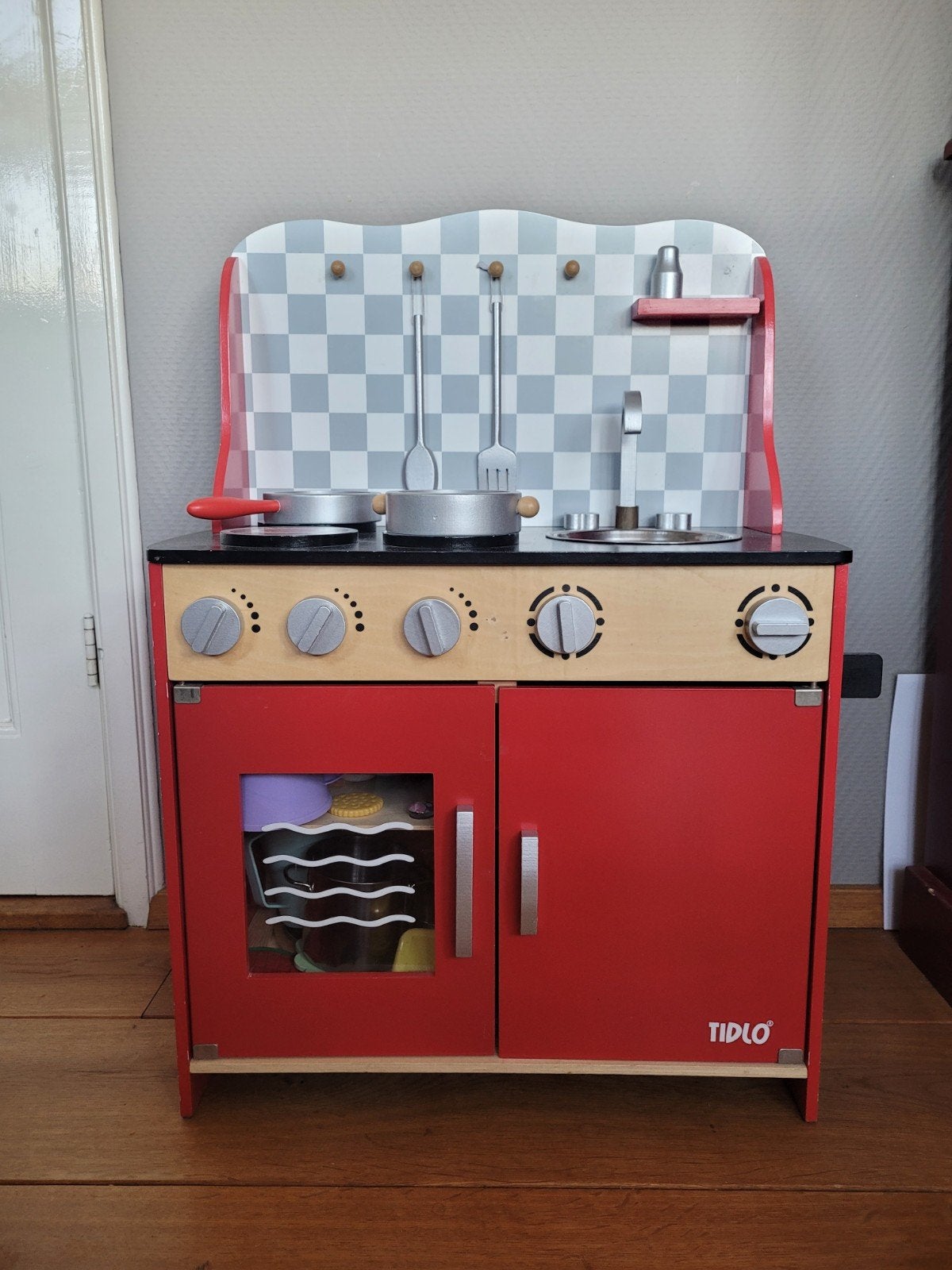 Mooi houten speelkeukentje van Tidlo, Ophalen, Zo goed als nieuw, Hout, Speelkeuken