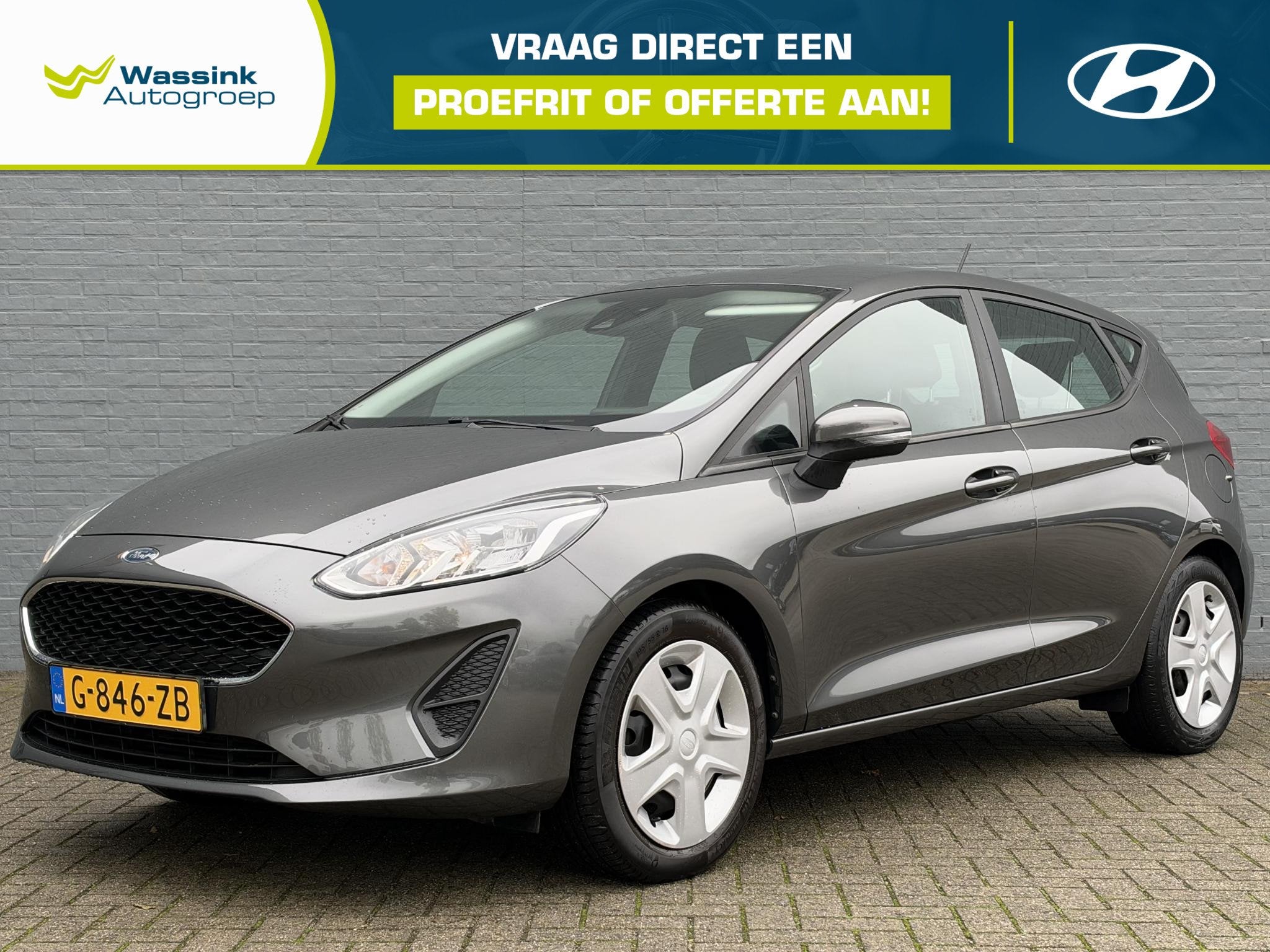 Ford Fiesta 1.0 EcoBoost Connected Navigatie | Cruise Contro, Auto's, Voorwielaandrijving, Stof, Gebruikt, Euro 6