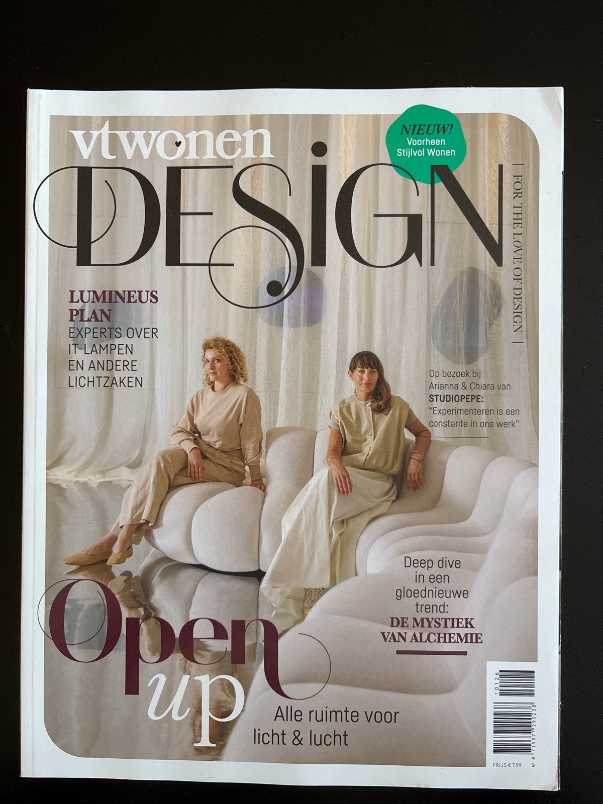 vtwonen DESIGN magazine - Licht, lucht & alchemie, Verzenden, Nieuw, Overige typen