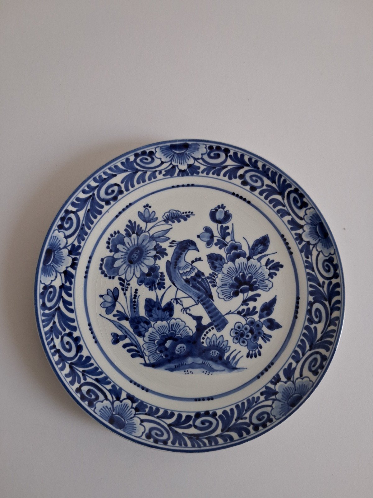 Delfts blauw bordje van de Porceleyne fles, Ophalen of Verzenden