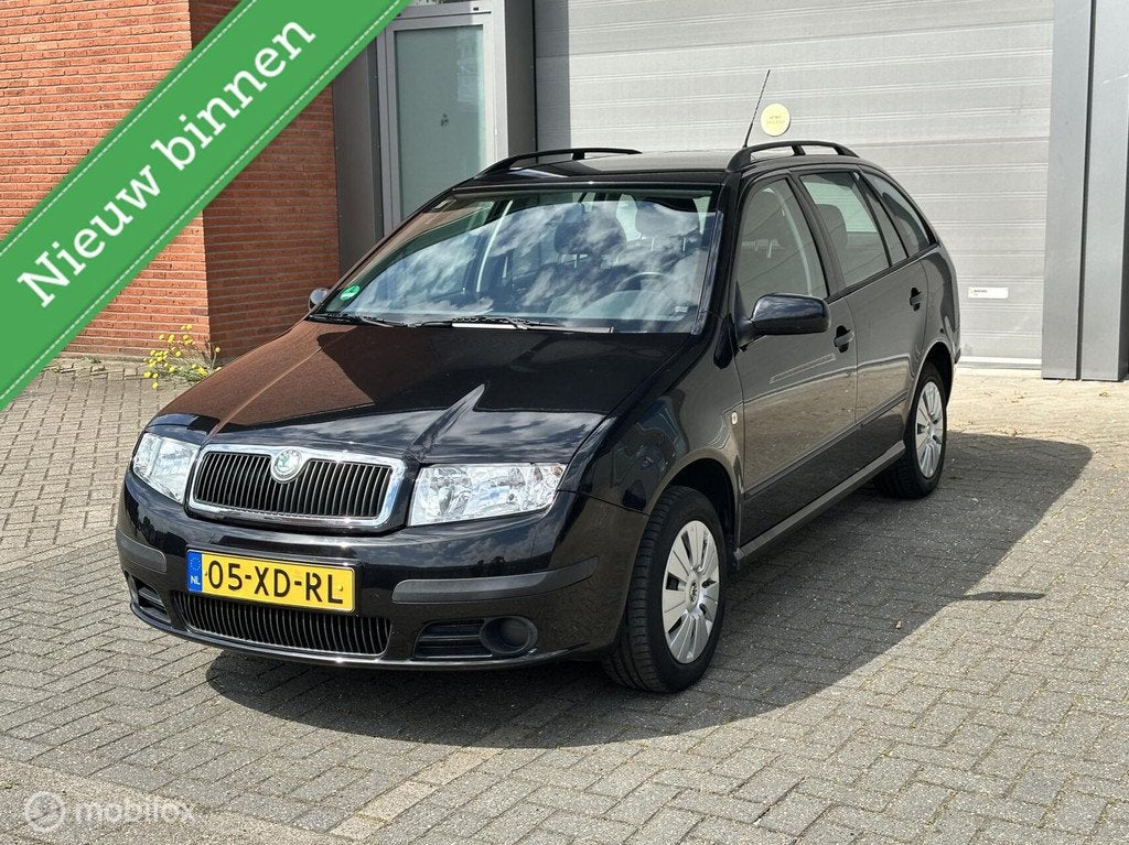 Skoda Fabia Combi 1.4-16V Equipe️Airco️, Auto's, Skoda, Voorwielaandrijving, Gebruikt, 4 cilinders, Startonderbreker