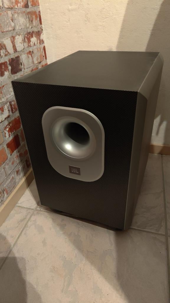 JBL SUB200/230 surround set met satellieten en center, Ophalen, Gebruikt, JBL, Complete surroundset