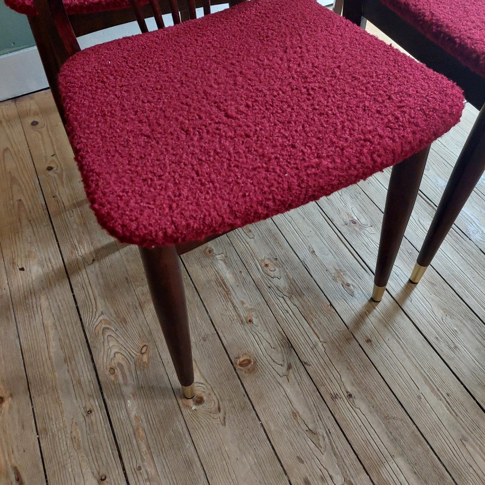 Lucky Vintage Suman 4 vintage eetkamerstoelen Patijn stijl, Huis en Inrichting, Gebruikt, ., Ophalen of Verzenden, Vier