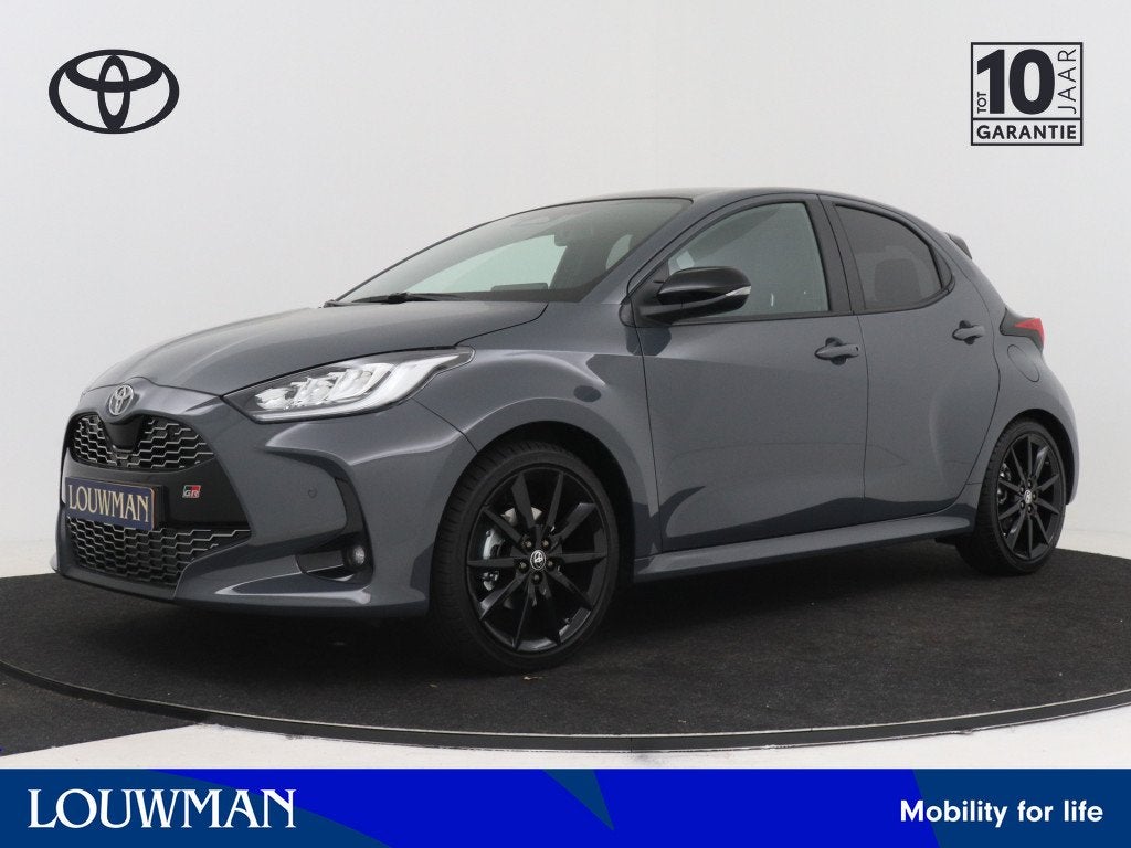 Toyota Yaris Hybrid 130 GR Sport *Vraag Naar De Levertijd*, Auto's, 12 maanden, Automatische klimaatregeling, Zwart, Leder en Stof