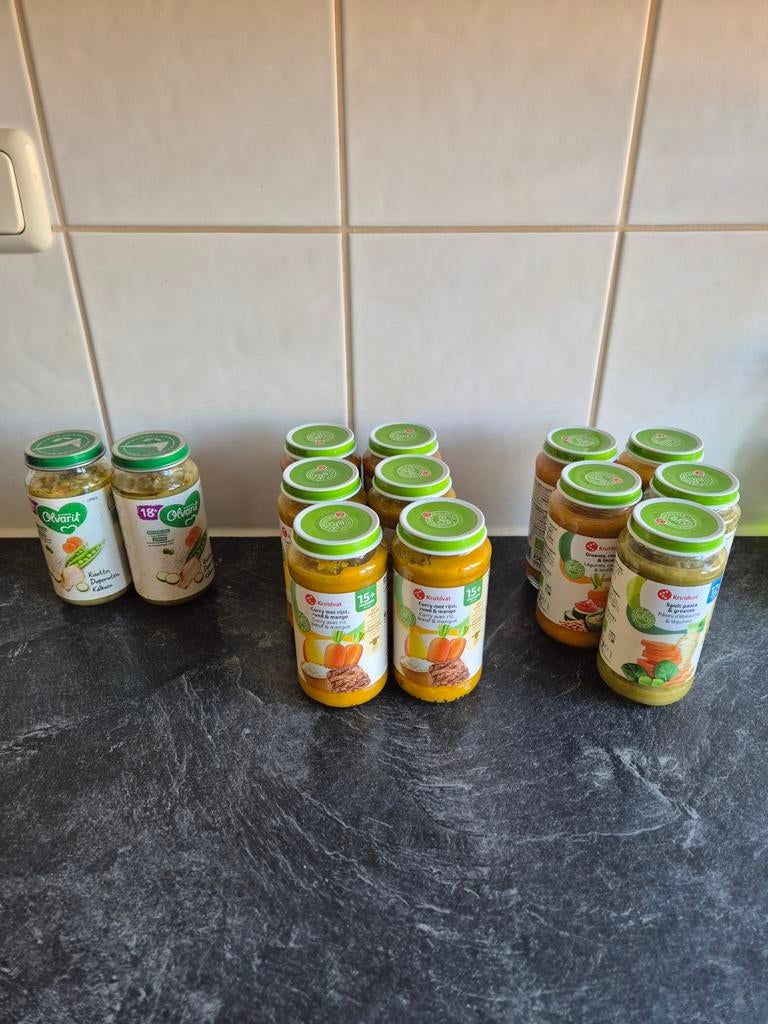 Babyvoeding potjes - Olvarit en Kruidvat, Ophalen of Verzenden, Nieuw, Overige typen