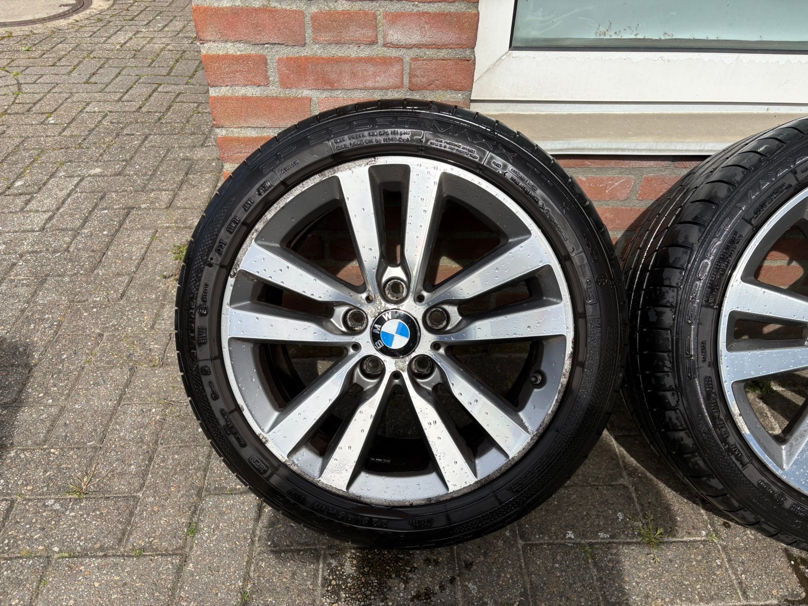 17 inch BMW 1 serie runflat Dunlop velgen met banden, Auto diversen, Auto-accessoires, Ophalen, Zo goed als nieuw