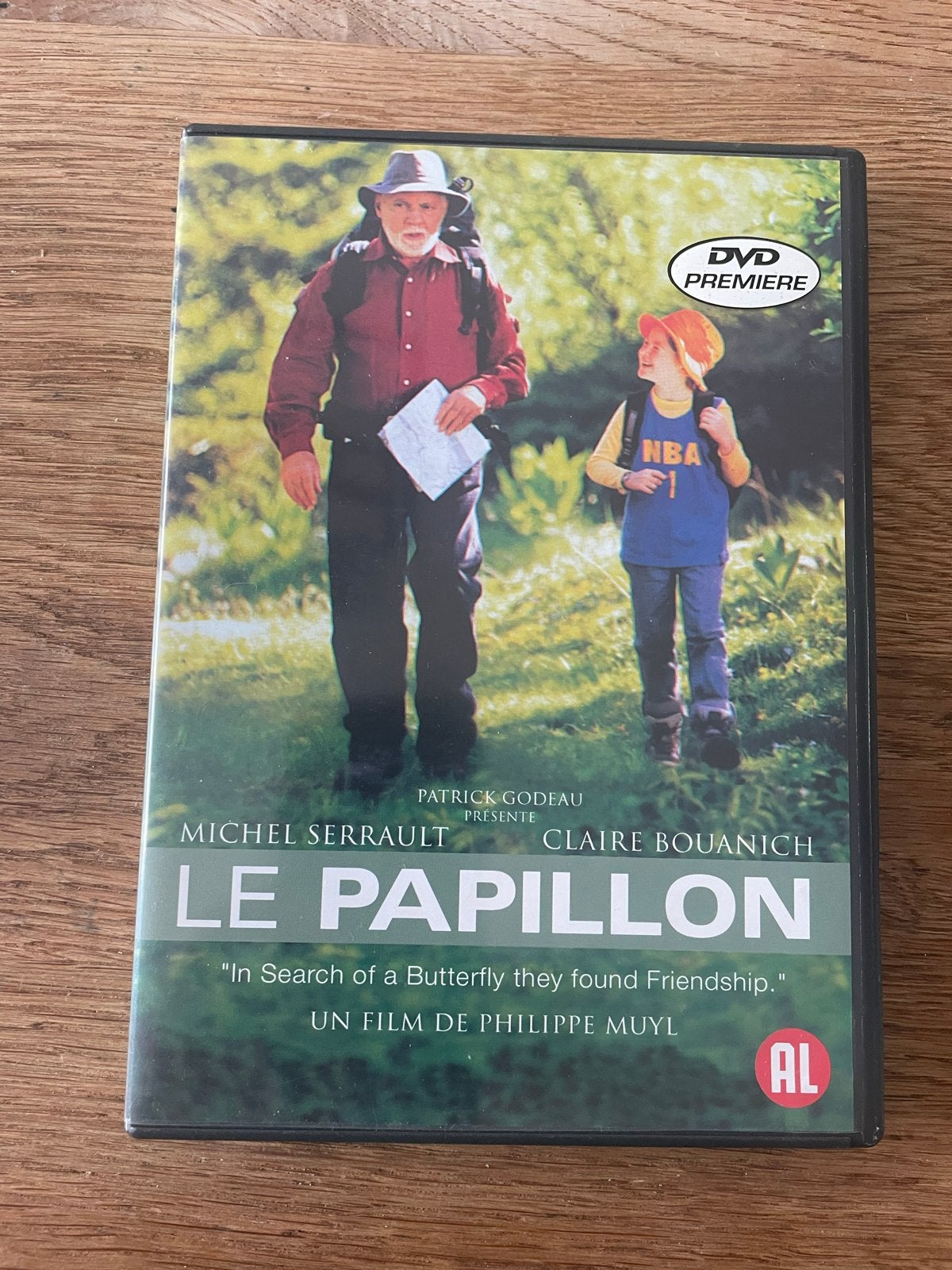 Le Papillon DVD - Hartverwarmende familiefilm, Alle leeftijden, Nederlands, Zo goed als nieuw, Inclusief doosje