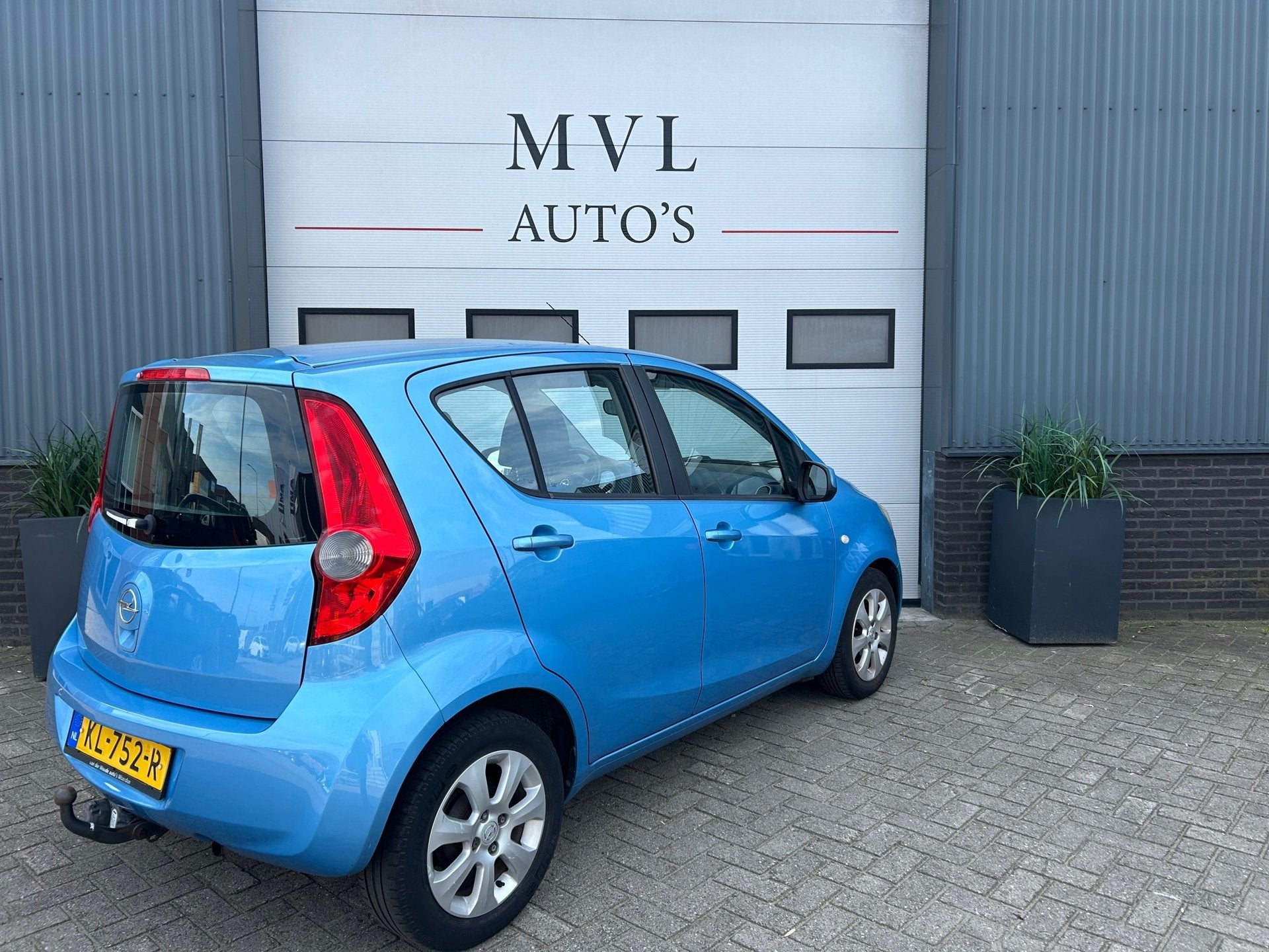 Opel Agila 1.0 Edition, Auto's, Gebruikt, 31 €/maand, Elektrische ramen, Blauw