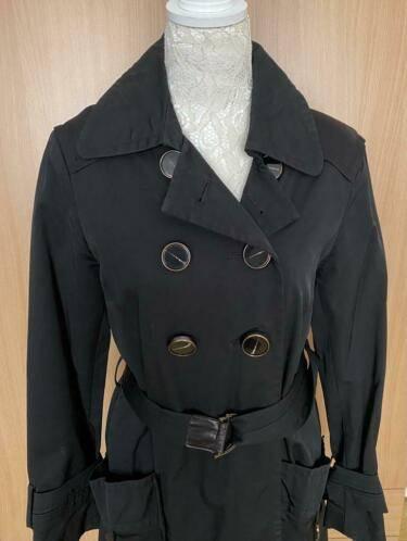 Zara in between jas maat L, Kleding | Dames, Jassen | Winter, Ophalen of Verzenden, Zo goed als nieuw, Maat 38/40 (M), Zwart