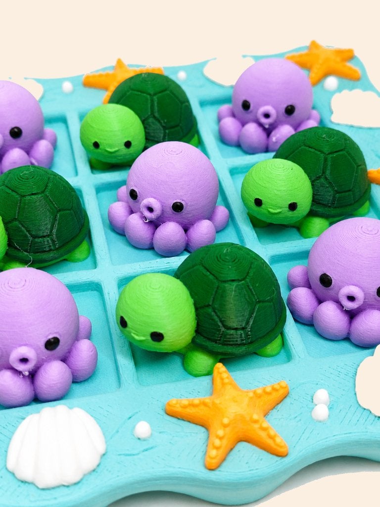 Schattige Mini Tic Tac Toe | Bureau Decoratie | Cadeau, Meerkleurig, Verzenden, Overige stijlen, Nieuw