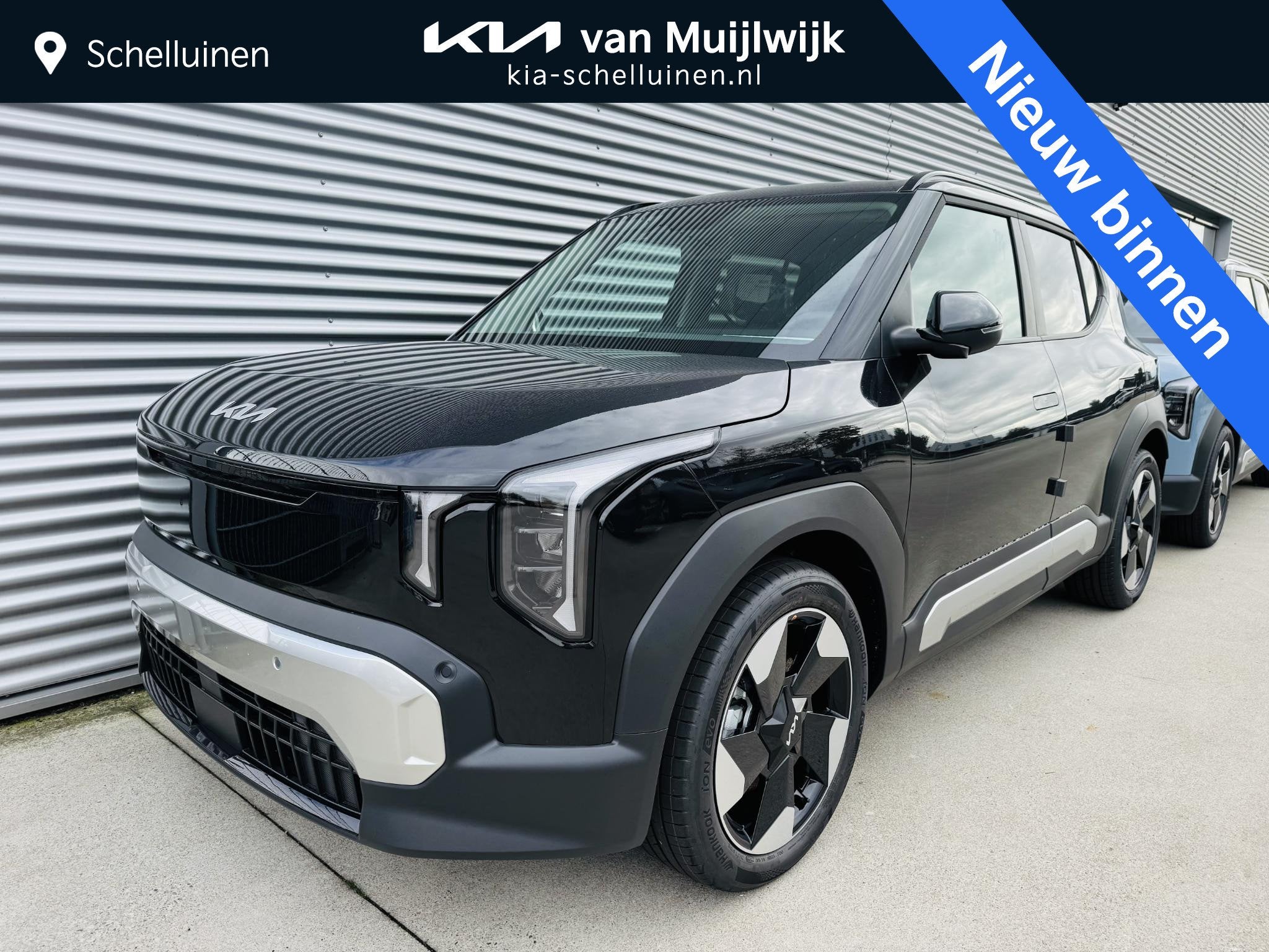 Kia EV2 Plus 61 kWh Rijklaar incl. Metallic lak | VoorraadVo, Auto's, 360 min, SUV of Terreinwagen, Te koop, Verwarmde buitenspiegels