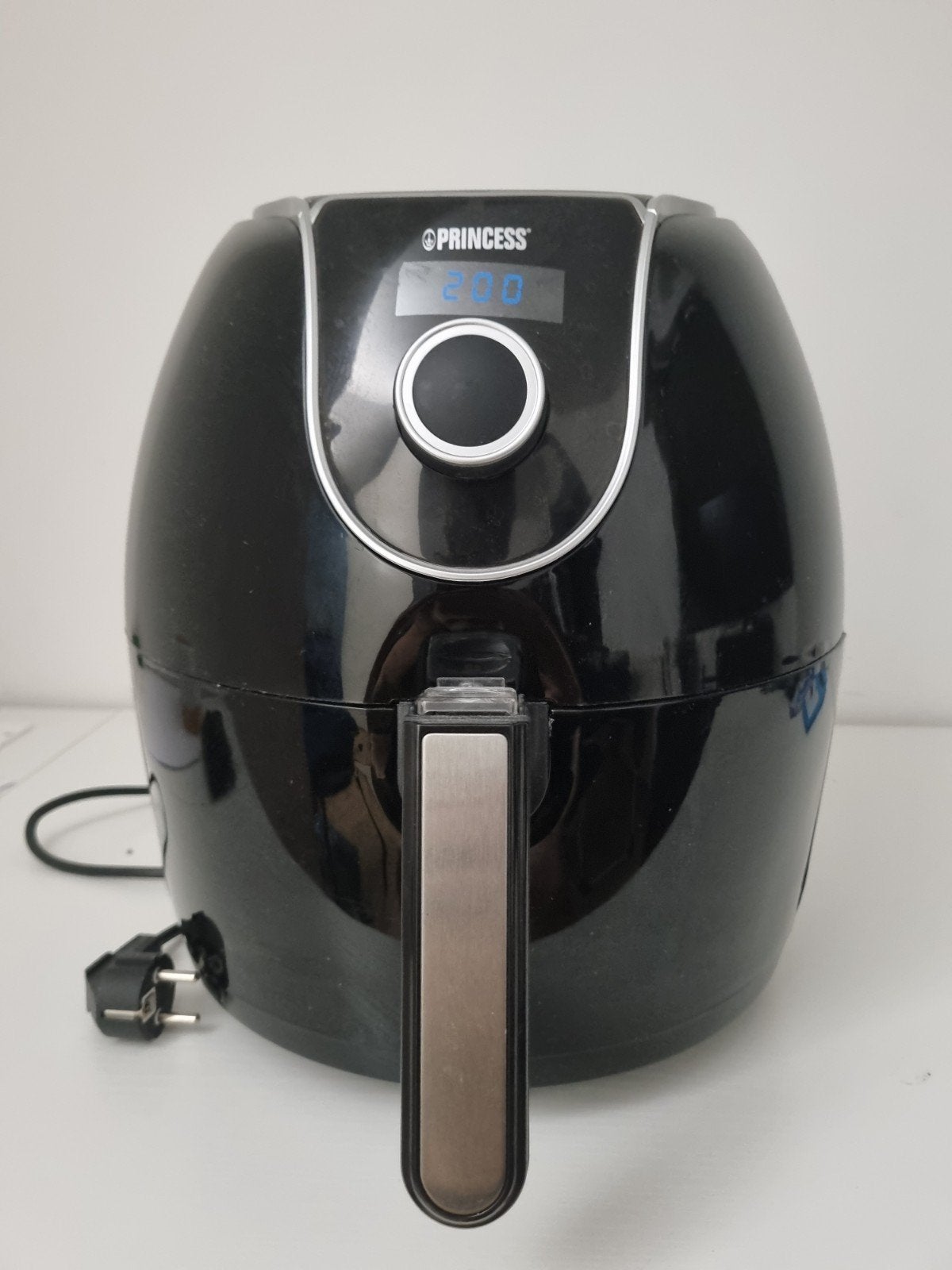Princess Airfryer XXL 182055 - 5.2L - 8 programma's Zwart, Witgoed en Apparatuur, Ophalen, Zo goed als nieuw, Airfryer XXL, 1500 gram of meer