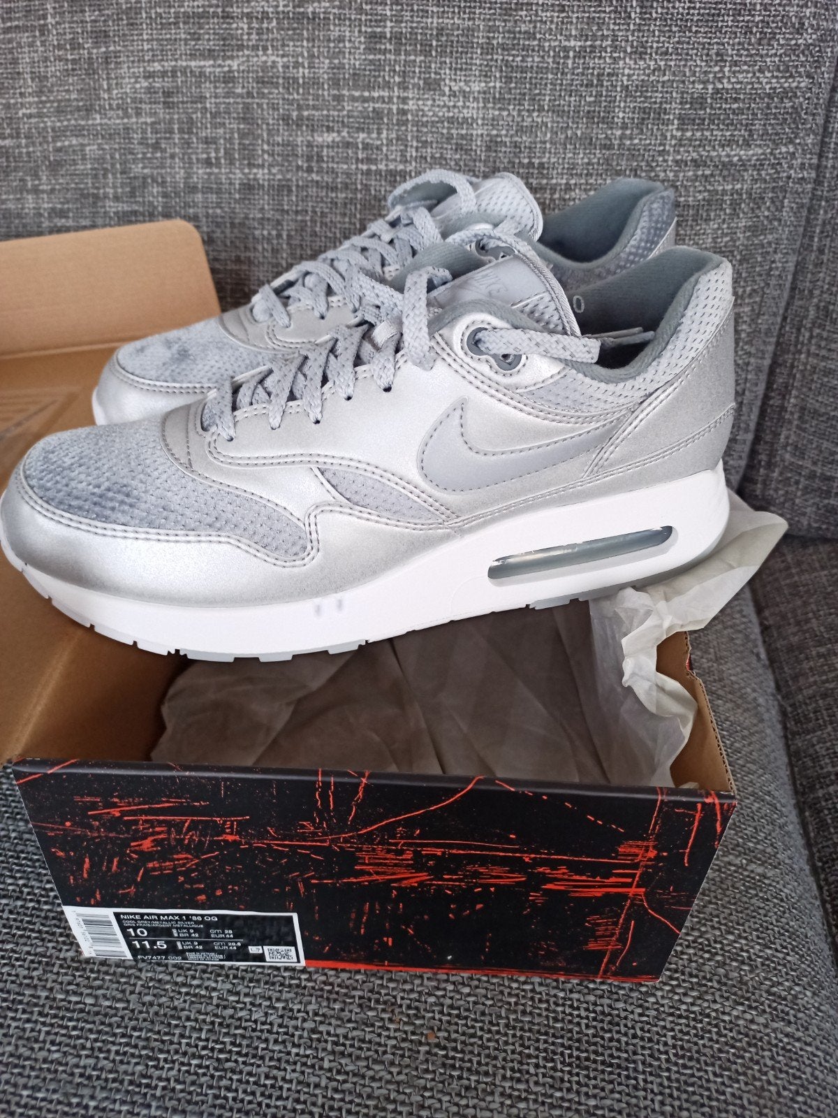 Nike Air Max 1 86 nieuw 44 origineel ophalen/toegestuurd, Nike air max, Overige kleuren, Nieuw, Ophalen of Verzenden