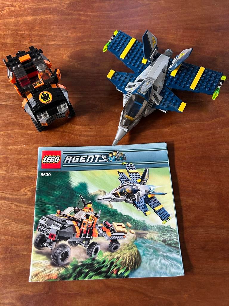 Lego Agents 8630: Stealth Patrol de goudjacht, Kinderen en Baby's, Speelgoed | Duplo en Lego, Ophalen of Verzenden, Gebruikt, Complete set