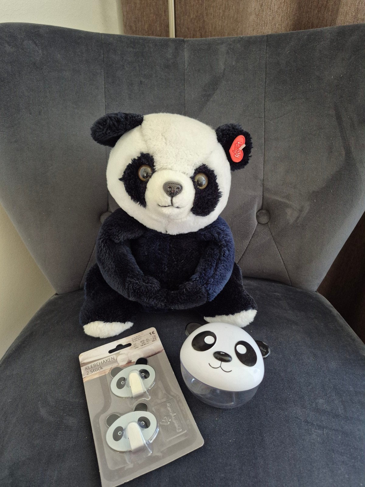 Gratis setje panda, Ophalen, Versiering