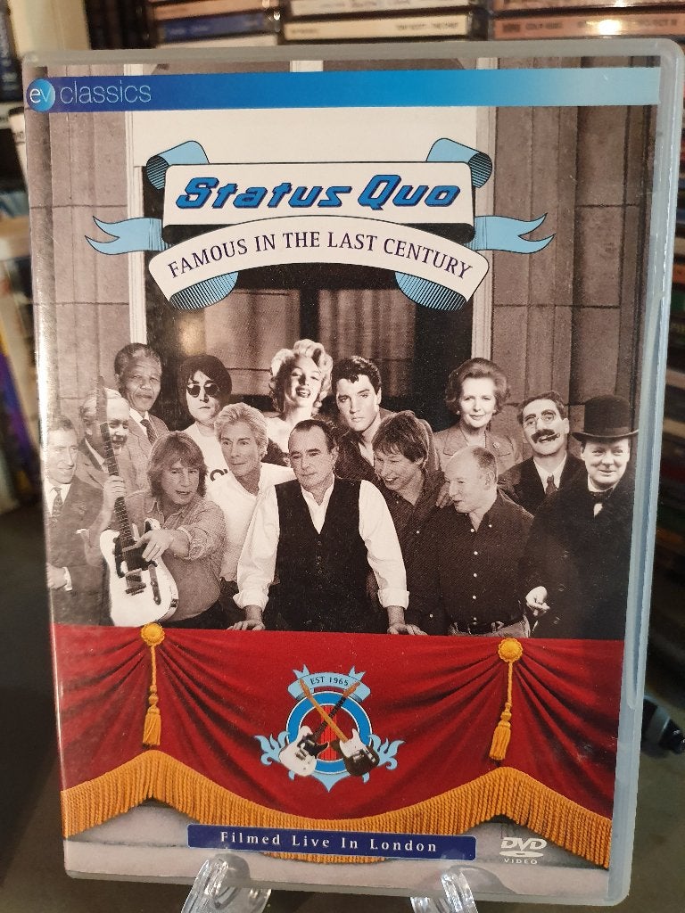DVD Status Quo famous in the last century live in London, Alle leeftijden, Ophalen, Zo goed als nieuw