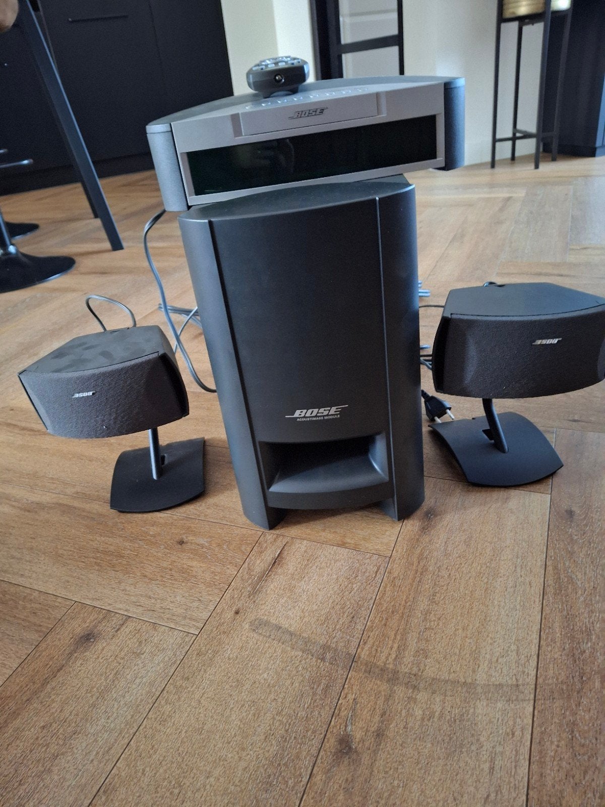 Bose 3-2-1 Home Entertainment System, Gebruikt, 2.1-systeem, Dvd-speler, 40 tot 70 watt