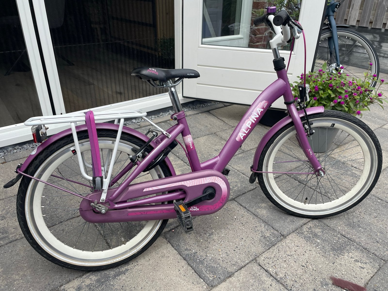 Alpina Girl Power 20 inch kinderfiets - z.g.a.n., Fietsen en Brommers, Ophalen, Zo goed als nieuw, 16 tot 20 inch