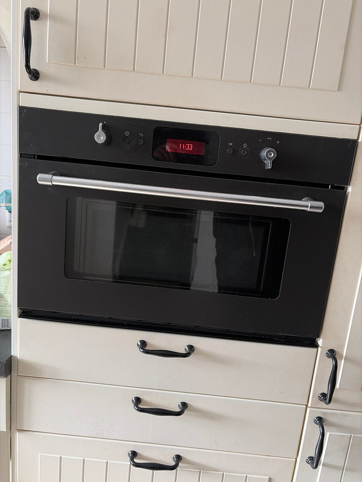 Ikea inbouw magnetron - Goede staat, Witgoed en Apparatuur, Ophalen, Zo goed als nieuw, Inbouw, Magnetron