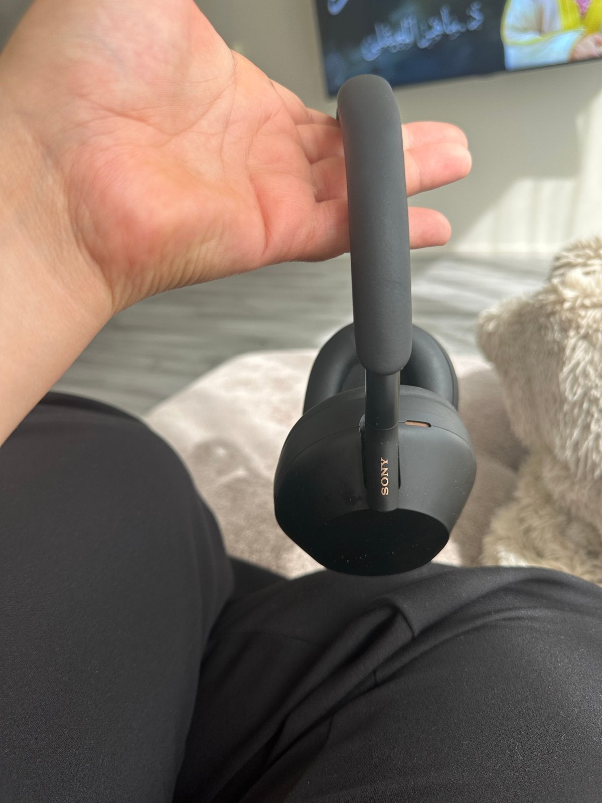 Sony koptelefoon - Zo goed als nieuw, Audio, Tv en Foto, Ophalen of Verzenden, Zo goed als nieuw, Zwart, Sony