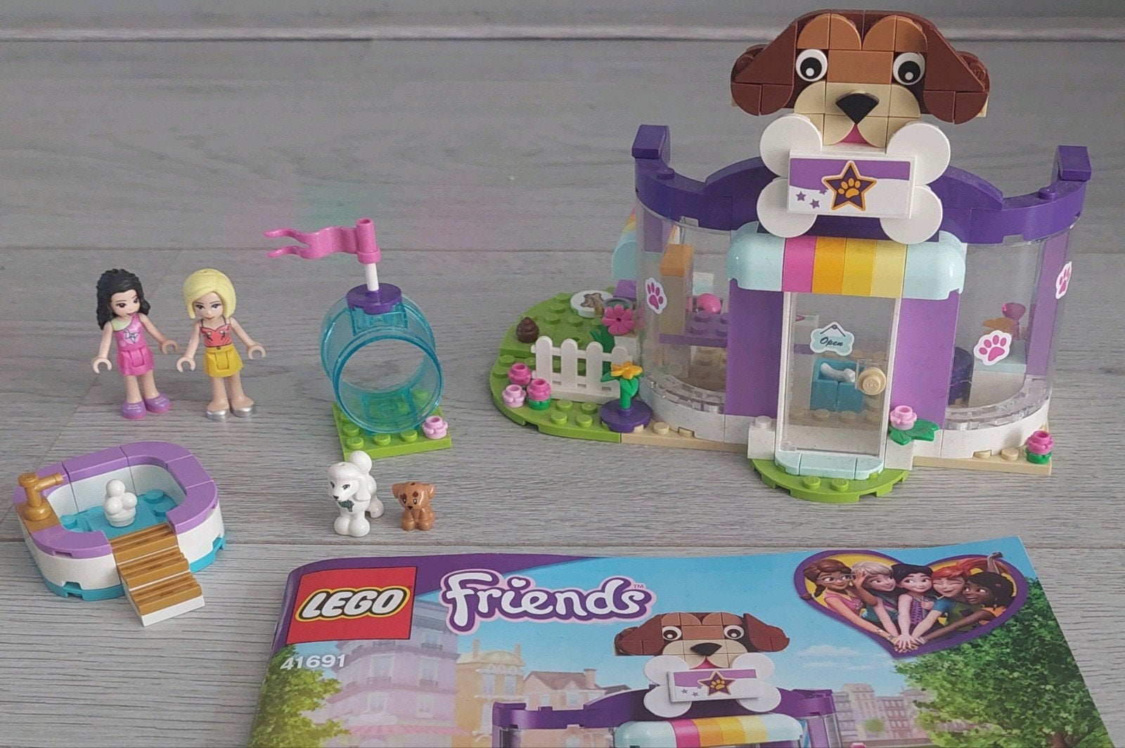 LEGO Friends Hondendagopvang 41691, Ophalen of Verzenden, Zo goed als nieuw, Overige merken