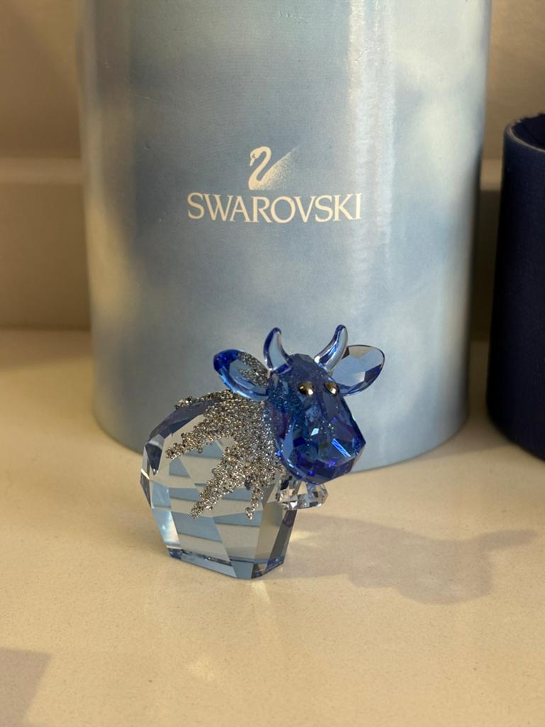 Swarovski Mo koe Ice Mo, Ophalen of Verzenden, Zo goed als nieuw, Figuurtje