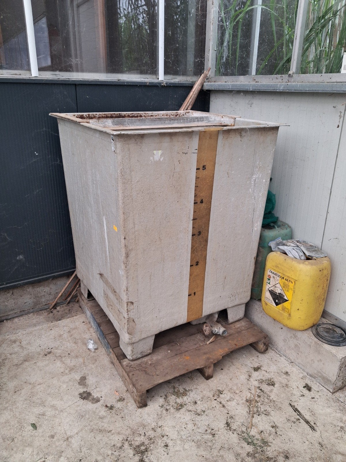 Watervat / tank 500ltr, Ophalen, Metaal, Overige typen